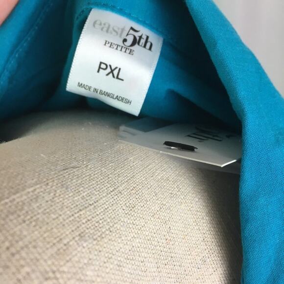 East 5th Button Down Short Sleeve Shirt Luella Border PXL - Picture 13 of 15